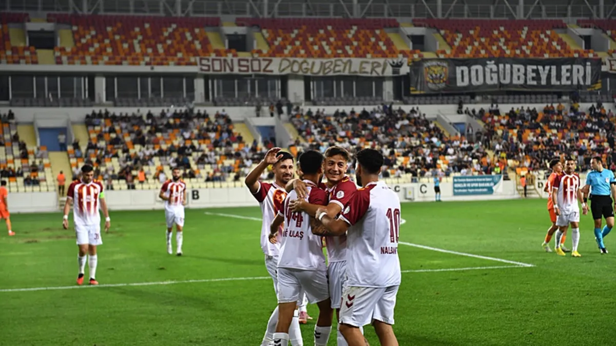 Malatya Yeşilyurt Spor, Adanaspor karşısında 8 golle galip!