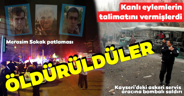 Son dakika: Diyarbakır’da kırmızı listedeki 2 terörist öldürüldü