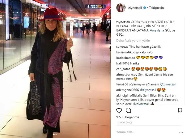 Ünlülerin Instagram paylaşımları (11.01.2018)