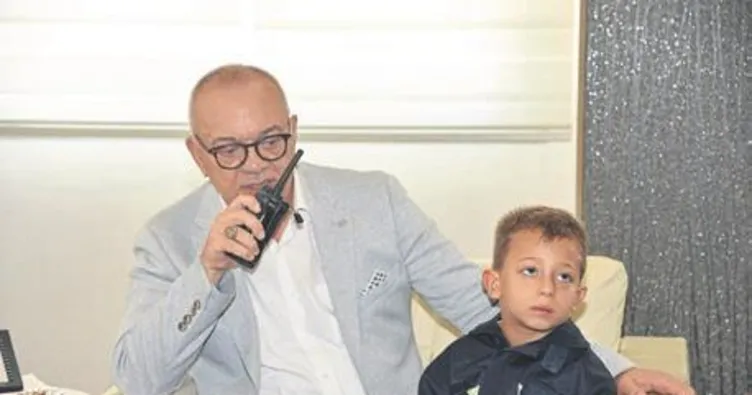 Başkan, itfaiyeye telsizden seslendi