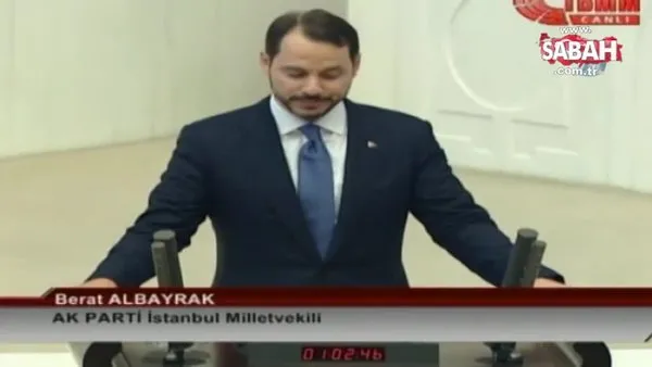 Enerji Bakanı Berat Albayrak Meclis'te yemin etti