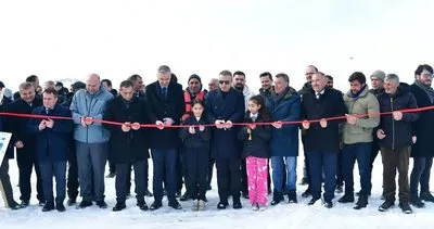 Çıldır Gölü’nde buz üstünde fotoğraf sergisi #ardahan