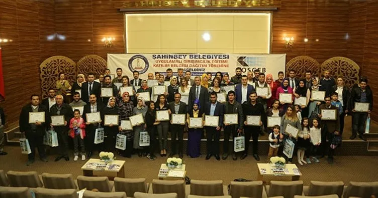 Şahinbey Belediyesinden Gaziantep’e 120 girişimci daha