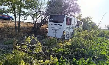 Konya'da yolcu otobüsü şarampole uçtu: 3'ü çocuk 7 kişi yaralandı! #adana