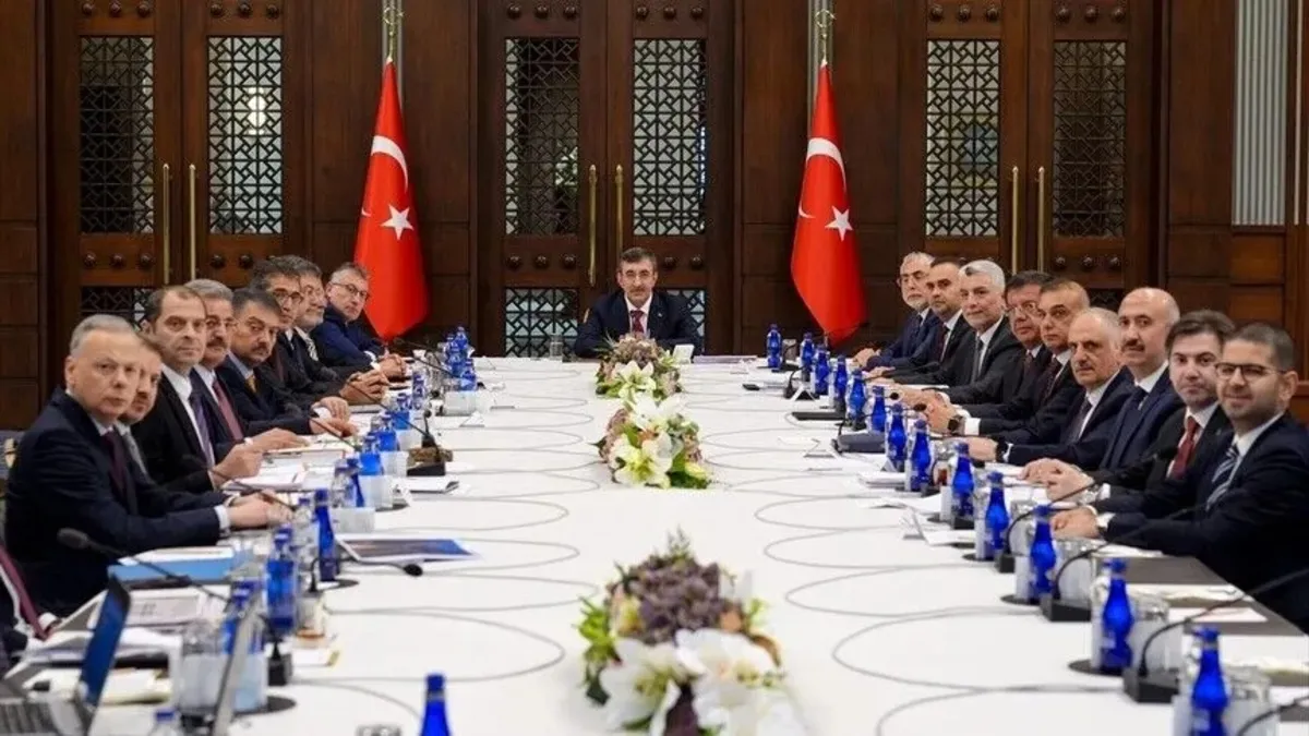 Ekonomi Koordinasyon Kurulu, Cevdet Yılmaz başkanlığında toplandı: 12. Yargı Paketi masada! Ekonomi Koordinasyon Kurulu, Cevdet Yılmaz başkanlığında toplandı: 12. Yargı Paketi masada!