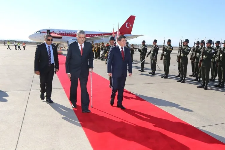 Davutoğlu’nun KKTC ziyareti