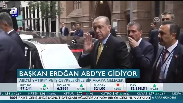 Başkan Erdoğan ABD'ye gidiyor!