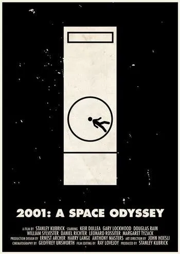 Piktogramla yapılmış 40 film afişi