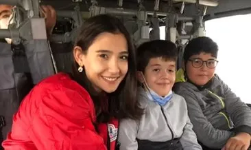 Şehit ve Gazi çocuklarıyla anlamlı uçuş: SABAH o anlara şahitlik etti #istanbul