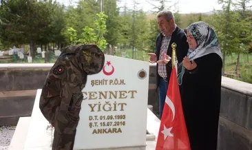 ‘Parkasında cennet kokusu var’