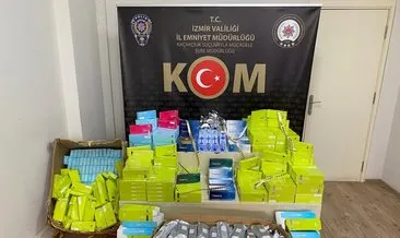 İzmir polisinden kaçak botoks ürünü operasyonu #izmir