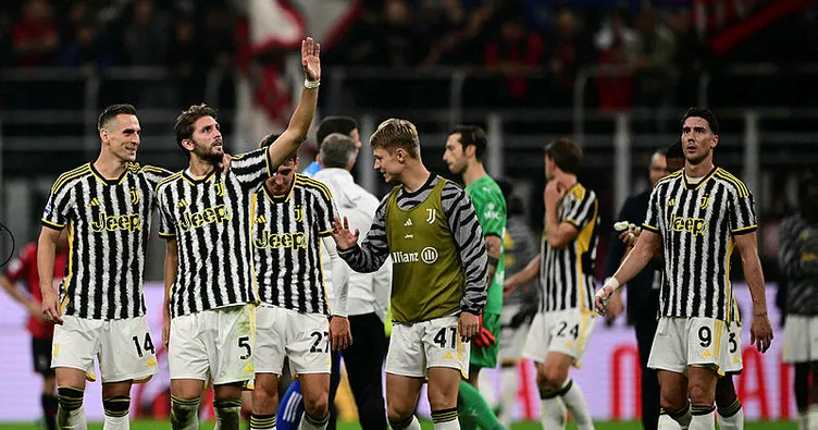 Serie A’da Juventus, Milan’ı 1-0 yendi