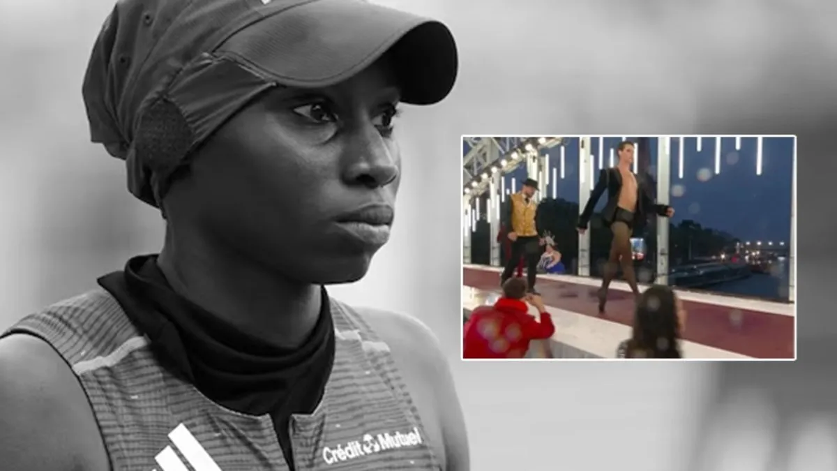 Fransız koşucu Sounkamba Sylla'ya başörtüsü yasağı! Olimpiyat açılışında şapka takmak zorunda kaldı