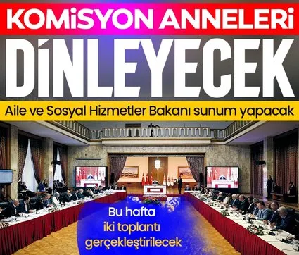 SON DAKİKA | ’Terörsüz Türkiye’ komisyonunda yoğun gündem: Diyarbakır, cumartesi ve barış annelerini dinleyecekler