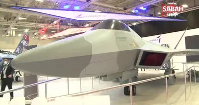 Milli Muharip Uçak, 15. Savunma Sanayii Fuarı’nda görücüye çıktı | Video