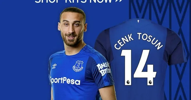 İşte Cenk Tosun’un Everton’daki forma numarası