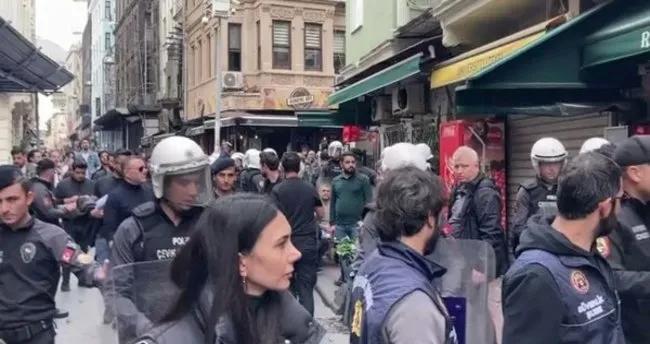 Beyoğlu'nda HDP'lilerden PKK/KCK'lılar için yürüyüş! 121 gözaltı