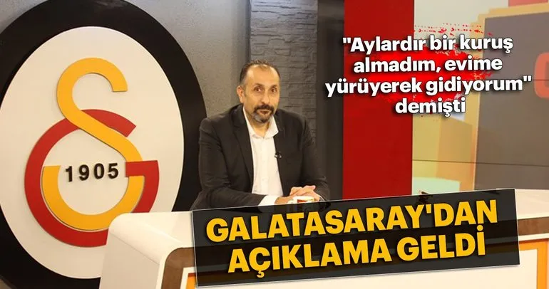 Galatasaray’dan Sedat İncesu açıklaması