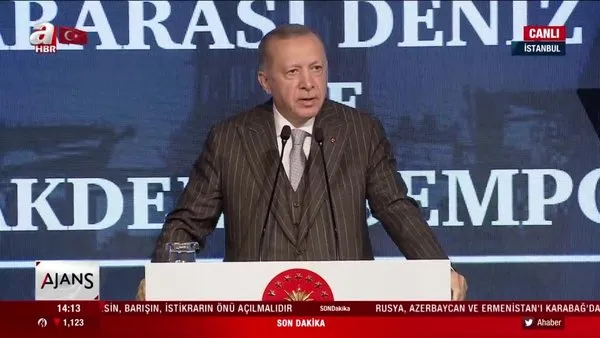 Cumhurbaşkanı Erdoğan'dan Doğu Akdeniz Sempozyomu'nda flaş açıklamalar | Video