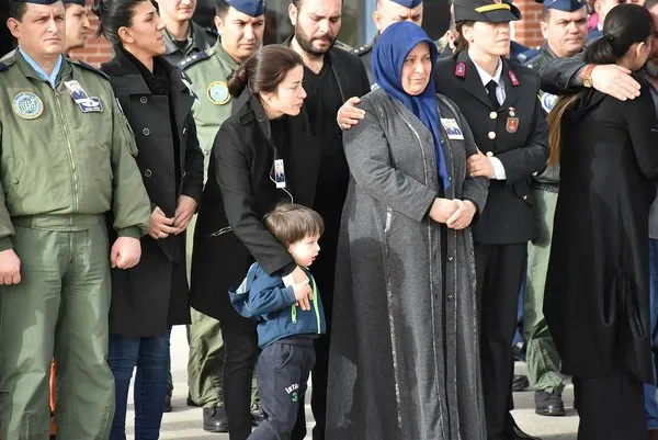 Şehit Pilot Üsteğmen Yasin Boy son yolculuğuna uğurlandı