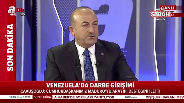 Dışişleri Bakanı Çavuşoğlu  