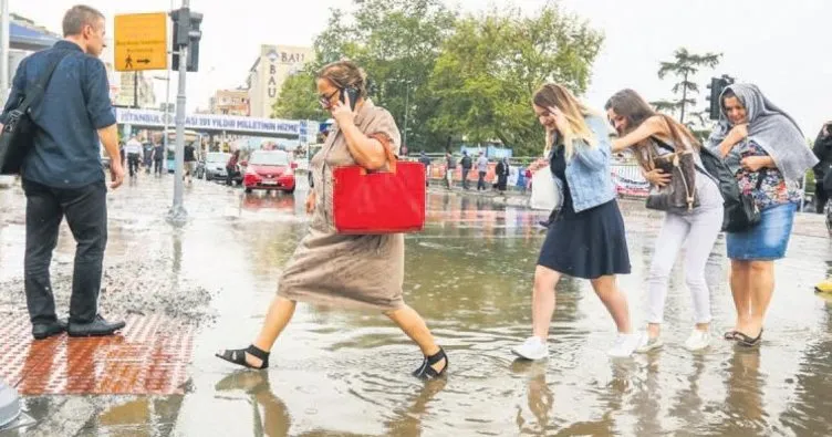 İstanbul’da fırtına ve sağanak