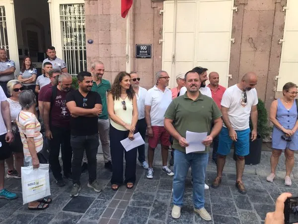 Kooperatif mağdurlarından eylem