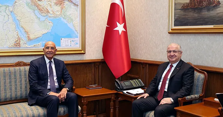 Bakan Güler ABD’li elçi Barrack ile bir araya geldi