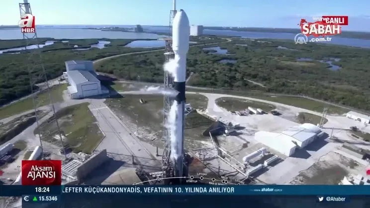 Son dakika: Türkiye'nin ilk cep uydusu 'Grizu-263A' uzaya fırlatıldı | Video