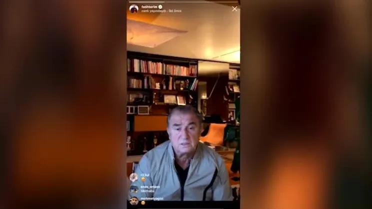 Galatasaray teknik direktörü Fatih Terim'den son dakika corona virüsü açıklaması