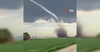 Kanada’da dev hortum kamerada