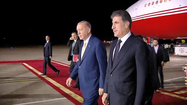 Son dakika! IKBY Başkanı Barzani ile görüşen Başkan Erdoğan: PKK gündemden çıkarılmalı
