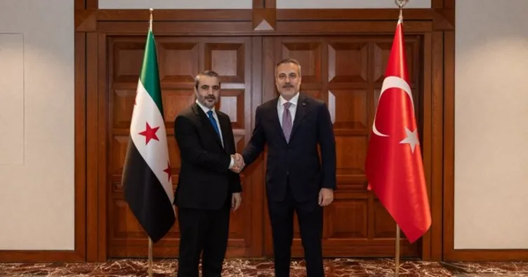 Bakan Fidan Şeybani ile görüştü!