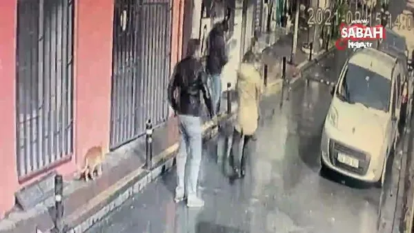 İstanbul Beşiktaş'ta kardeşlerin bıçaklı kavgası kamerada | Video