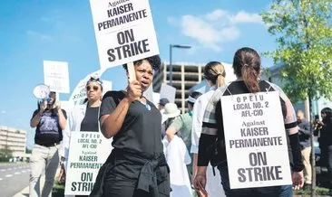 ABD’de sağlıkçılardan tarihi grev