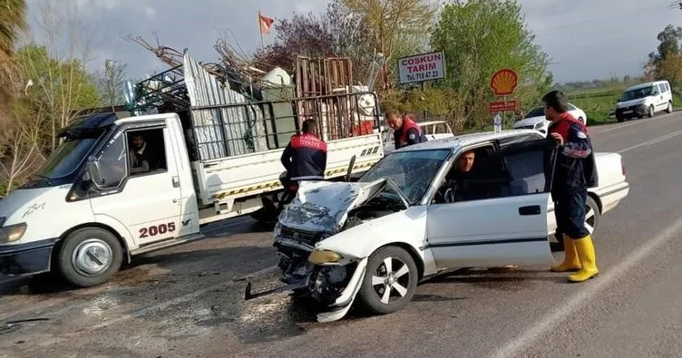 Osmaniye’de 2 otomobil çarpıştı: 1 ölü, 3 yaralı