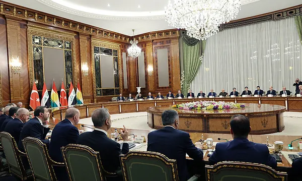 Son dakika! IKBY Başkanı Barzani ile görüşen Başkan Erdoğan: PKK gündemden çıkarılmalı