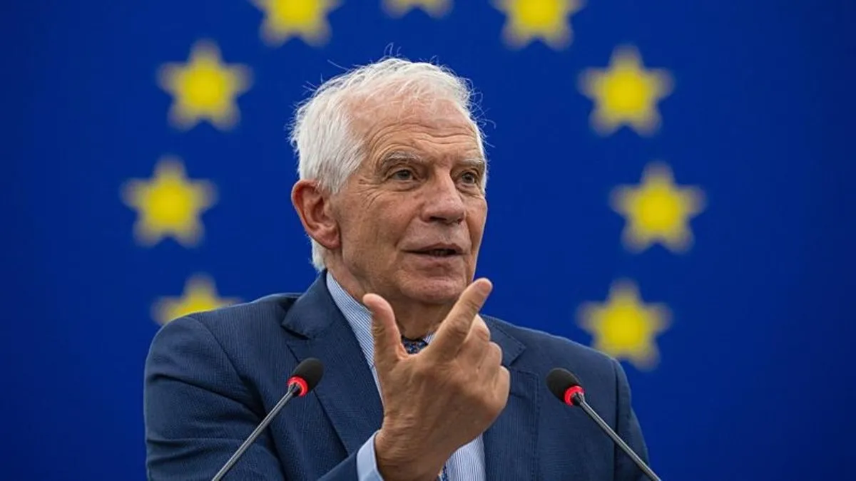 AB Yüksek Temsilci Borrell'den