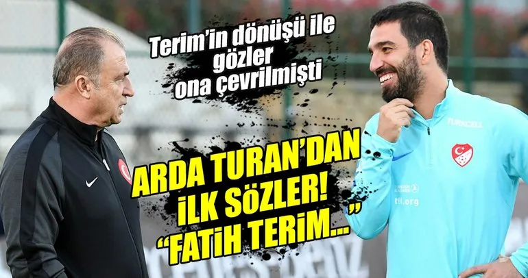 Arda Turan: Galatasaray’ın hocası Fatih Terim’dir