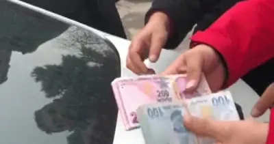 Film gibi rüşvet operasyonu