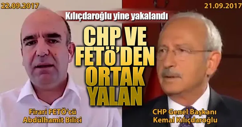 FETÖ VE CHP ortak yalan