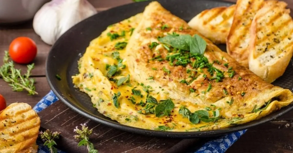 Yumurtalı Sade Omlet
