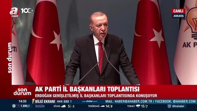 Başkan Erdoğan yerel seçim hedefini duyurdu: 