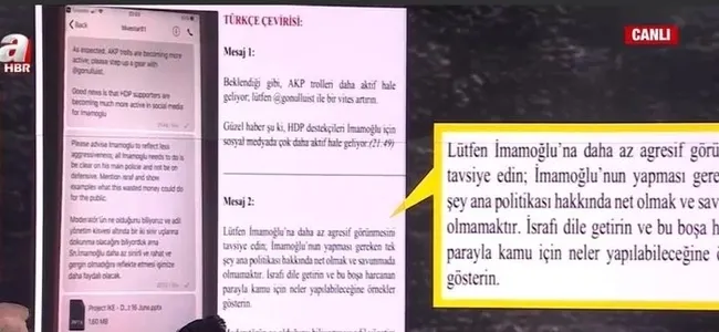 Türkiye’nin gündemine oturan “casusluk” soruşturmasında yeni detaylar! Gün ve Yanardağ’ın yazışmaları ortaya çıktı…