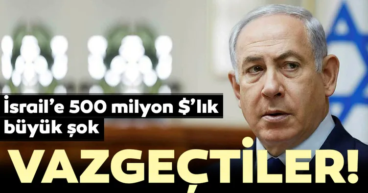 Hindistan’dan İsrail’e 500 milyon $’lık şok