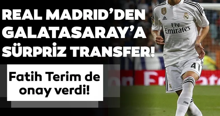 Galatasaray transfer haberleri: Fatih Terim, Real Madridli yıldızı istedi