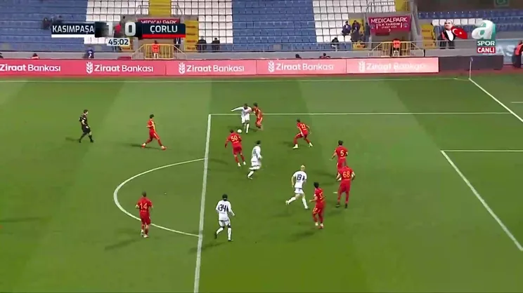 GOL İZLE | Kasımpaşa 1-0 Çorluspor 1947
