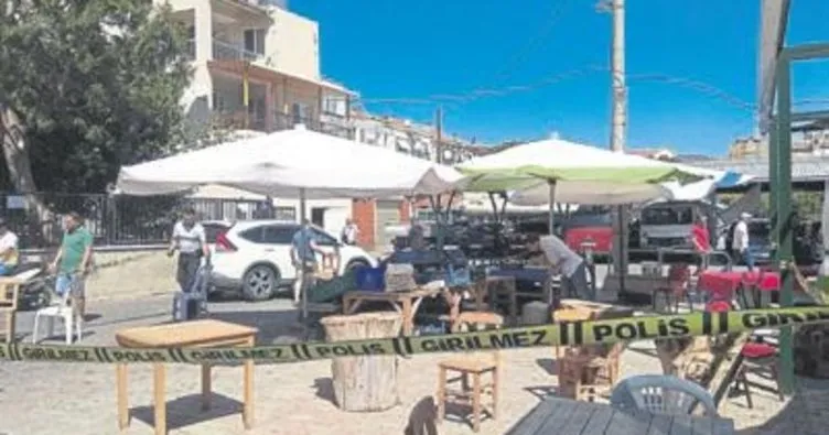Foça’da silahlı saldırı: 1 yaralı