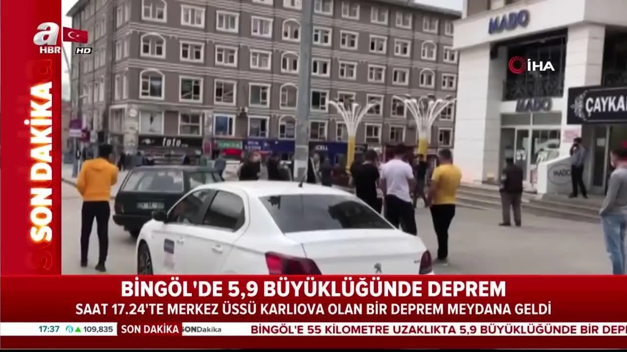 Son Dakika Bingol De 5 7 Buyuklugunde Deprem Meydana Geldi Iste Ilk Goruntuler Video Videosun