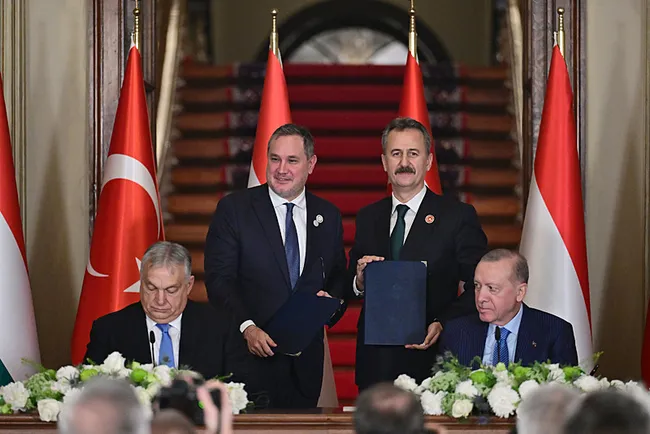 Türkiye ile Macaristan arasında 16 anlaşma imzalandı